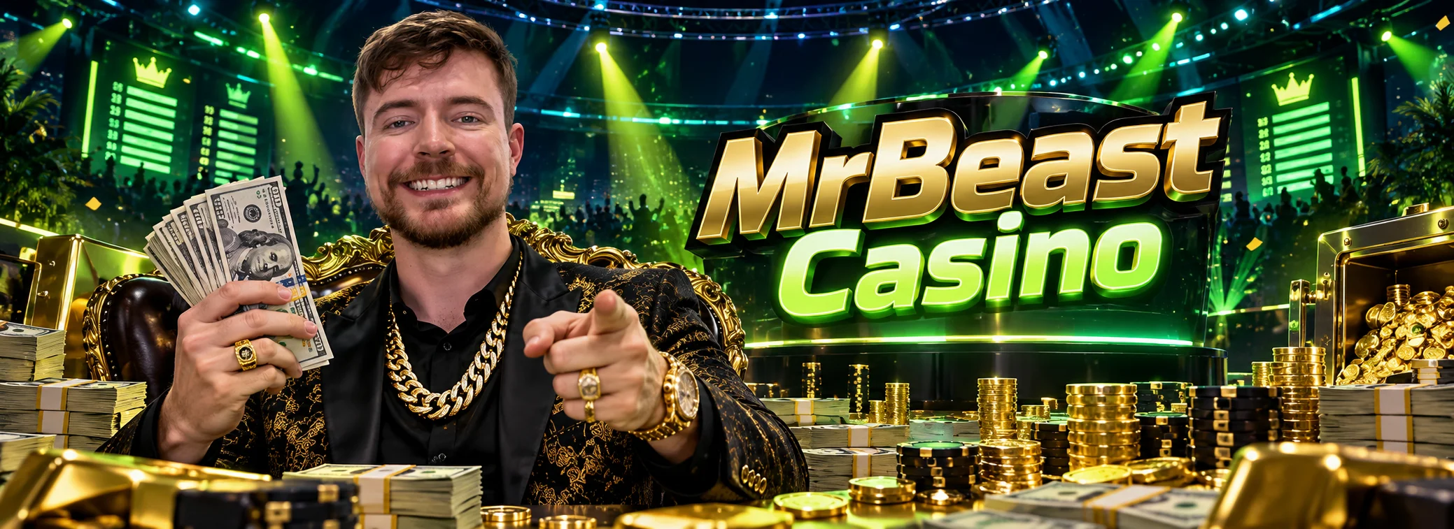 MrBeast Casino Australia welcome bonus banner - 200% up to A$1,000 plus 250 free spins on Gates of Olympus